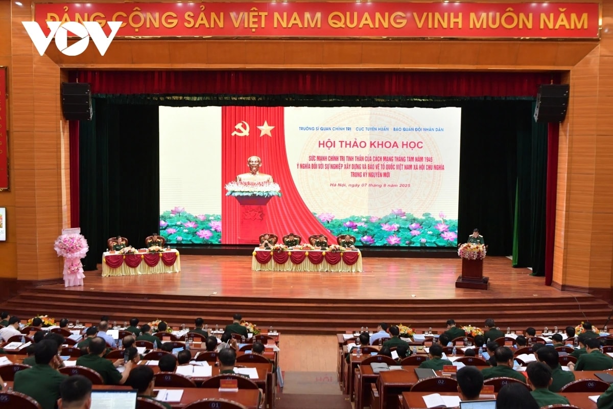 phat huy suc manh chinh tri tinh than cua cach mang thang tam trong ky nguyen moi hinh anh 1