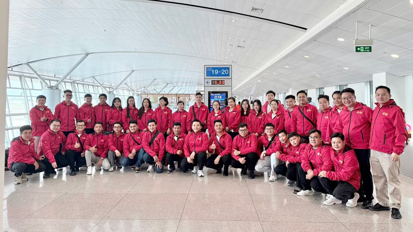 Gần 200 đại biểu thanh niên Việt Nam tham gia Hành trình đỏ nghiên cứu, học tập tại Trung Quốc lần thứ 2 - Ảnh 6.