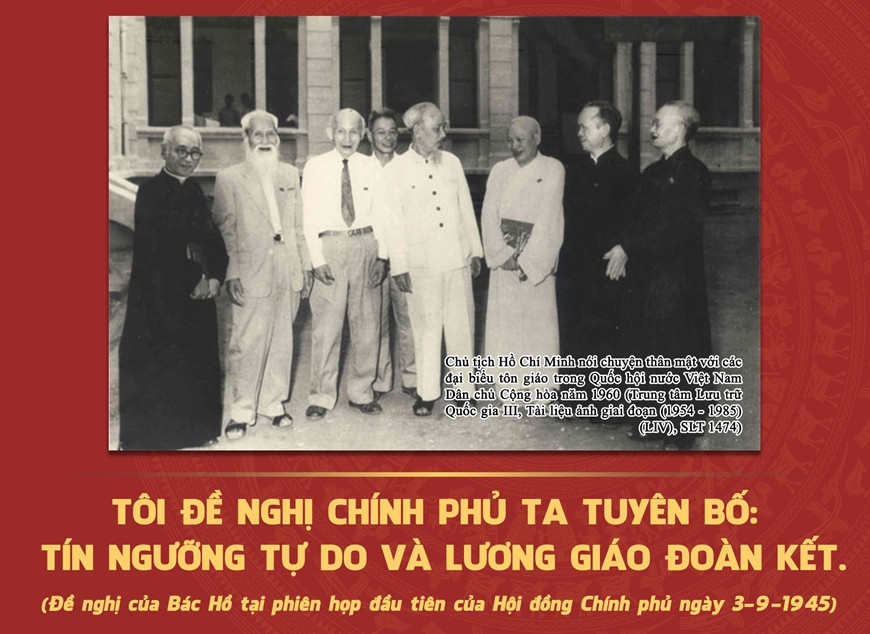 bac ho 3-9 đoàn kết tôn giáo