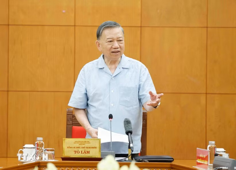 Tổng Bí thư, Chủ tịch nước Tô Lâm: Đặt công nghiệp hàng hải đúng vị trí trong chiến lược xây dựng Việt Nam trở thành quốc gia biển mạnh- Ảnh 2.