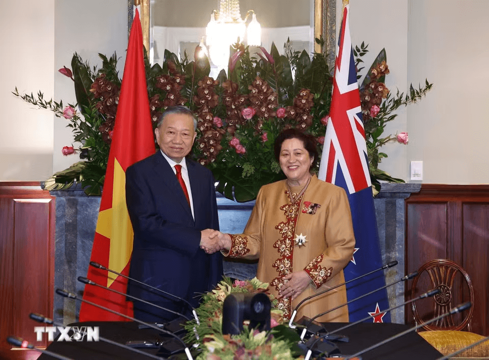 Tổng Bí thư, Chủ tịch nước Tô Lâm hội kiến Toàn quyền New Zealand- Ảnh 1.