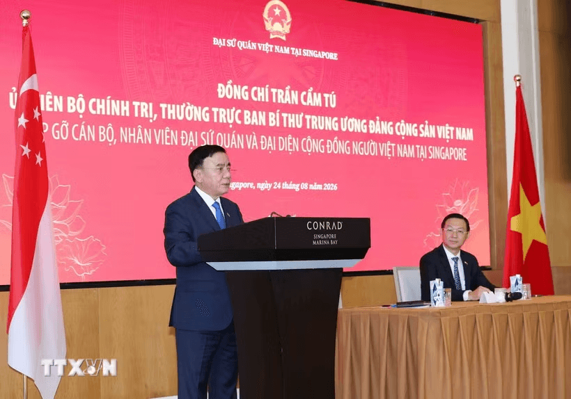 Gắn kết cộng đồng người Việt Nam tại Singapore để góp phần đưa quan hệ hai nước đi vào chiều sâu- Ảnh 1.