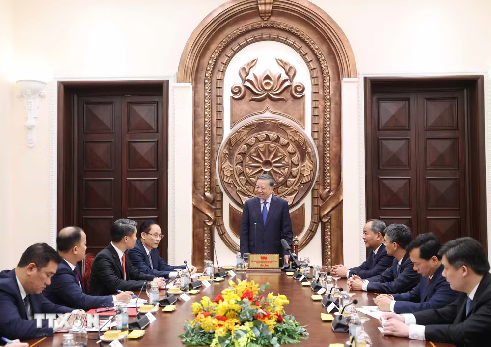 Tổng Bí thư, Chủ tịch nước Tô Lâm trao quyết định bổ nhiệm 2 Đại sứ Việt Nam tại nước ngoài- Ảnh 3.