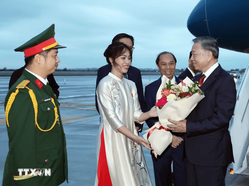 Tổng Bí thư, Chủ tịch nước Tô Lâm đến New York tham dự Phiên thảo luận cấp cao Đại hội đồng Liên Hợp Quốc khóa 81- Ảnh 1.