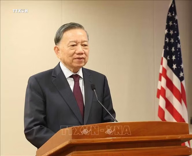 Tổng Bí thư, Chủ tịch nước Tô Lâm gặp các doanh nghiệp Hoa Kỳ, nghe báo cáo về Sáng kiến Tìm kiếm người Việt Nam mất tích trong chiến tranh- Ảnh 1.