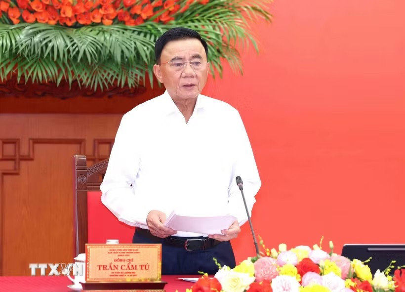 Thường trực Ban Bí thư Trần Cẩm Tú: Khẩn trương, quyết liệt triển khai các nhiệm vụ trọng tâm 3 tháng cuối năm- Ảnh 1.