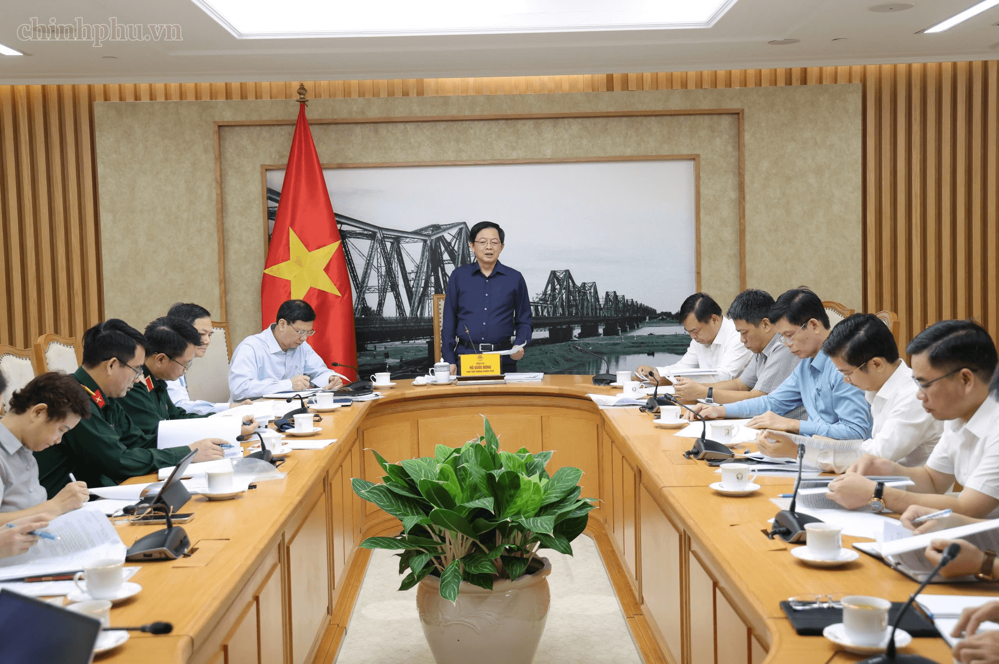 Phó Thủ tướng Hồ Quốc Dũng: Xây dựng kịch bản cụ thể, chủ động ứng phó từng loại hình thiên tai- Ảnh 1.