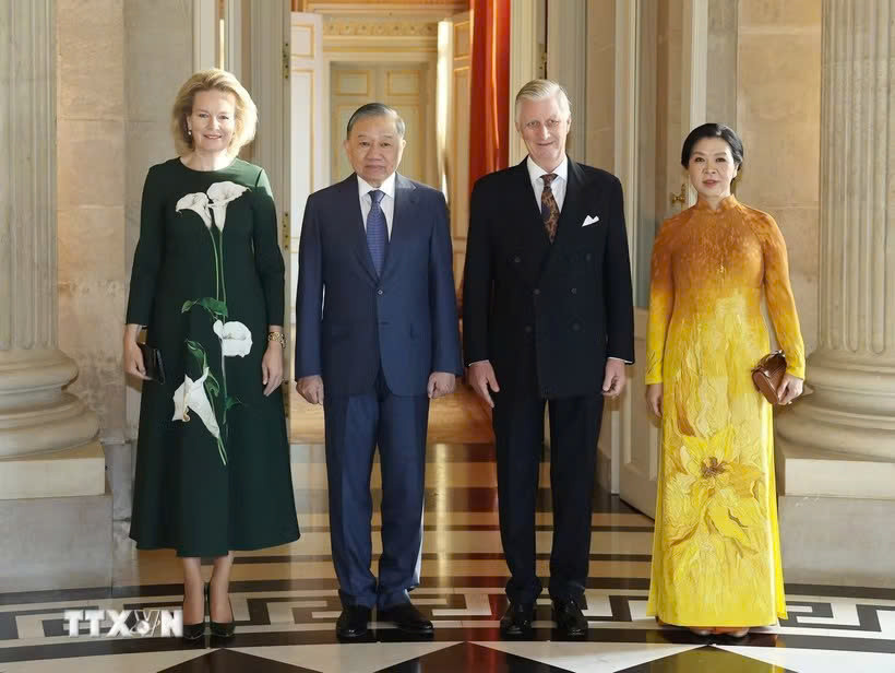 Tổng Bí thư, Chủ tịch nước Tô Lâm hội kiến Nhà vua Vương quốc Bỉ Philippe- Ảnh 1.