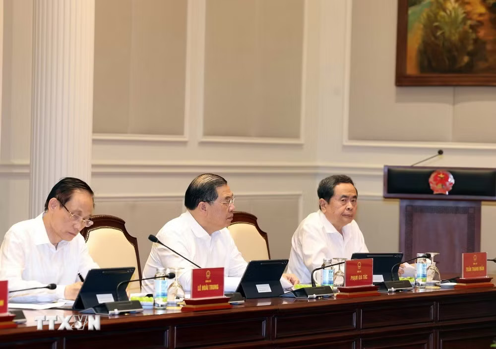 Phiên họp lần thứ nhất của Thường trực Ban Chỉ đạo Trung ương về Đối ngoại và hội nhập quốc tế - Ảnh 3.