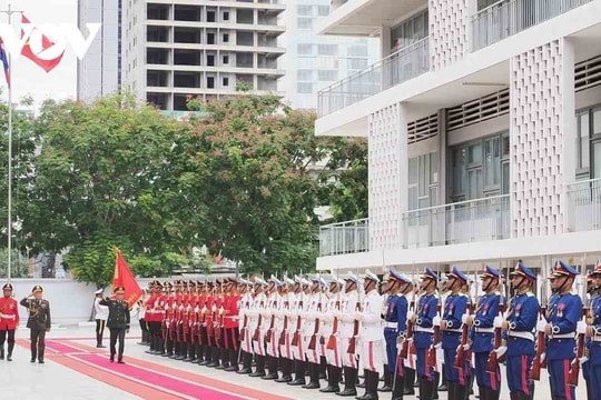 Hợp tác quốc phòng Việt Nam-Campuchia ngày càng thực chất và hiệu quả