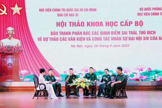 Phản bác quan điểm sai trái thù địch về dân chủ xã hội chủ nghĩa trong dự thảo các văn kiện trình Đại hội XIV của Đảng