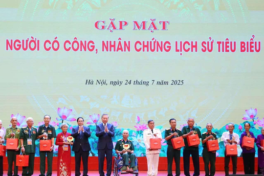 Đảng, Nhà nước không bao giờ “lãng quên” công lao của những người có công với Tổ quốc