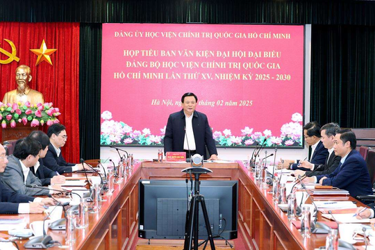 Đảng bộ Học viện Chính trị Quốc gia Hồ Chí Minh -  lịch sử xây dựng và trưởng thành