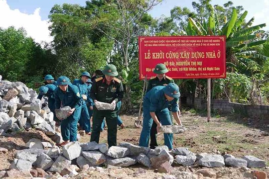 Thanh Hoá: Đẩy mạnh Phong trào thi đua “Chung tay xoá nhà tạm, nhà dột nát”