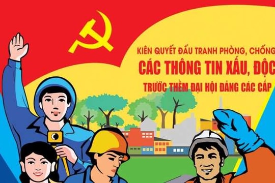Phản bác các quan điểm  sat trái, thù địch về những quy định của Đảng trong tổ chức đại hội đảng các cấp