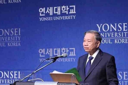 Toàn văn phát biểu của Tổng Bí thư Tô Lâm tại Đại học Yonsei (Hàn Quốc)