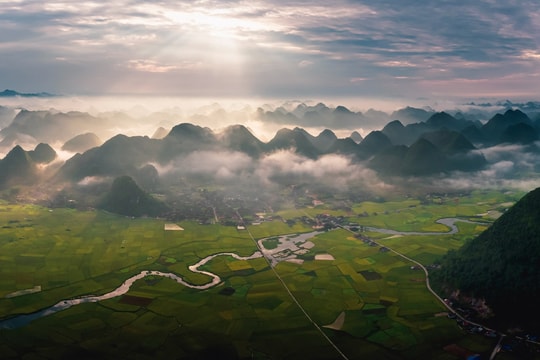 [Ảnh] Cảnh sắc ba miền đất nước nhìn từ trên cao