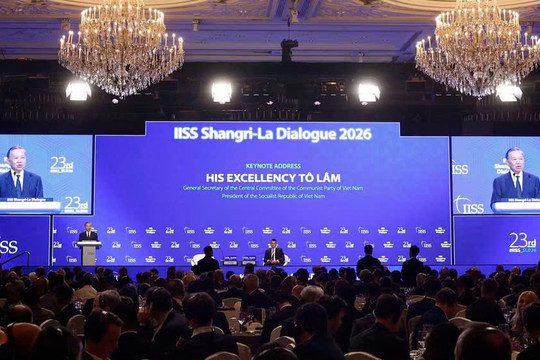 Tổng Bí thư, Chủ tịch nước Tô Lâm phát biểu dẫn đề tại Đối thoại Shangri-La