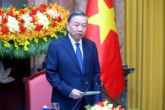 Toàn văn phát biểu của Tổng Bí thư, Chủ tịch nước Tô Lâm tiếp các Trưởng đoàn tham dự Diễn đàn Tương lai ASEAN 2026