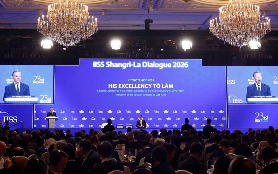 Tổng Bí thư, Chủ tịch nước Tô Lâm phát biểu dẫn đề tại Đối thoại Shangri-La