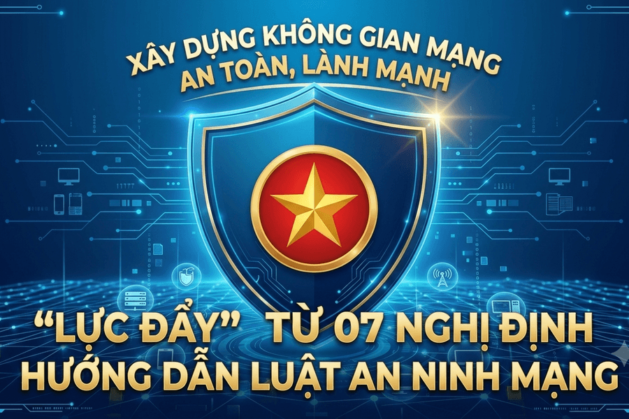 Xây dựng không gian mạng an toàn, lành mạnh: "Lực đẩy" từ 07 nghị định hướng dẫn Luật An ninh mạng
