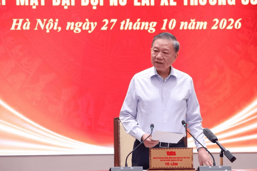 Tổng Bí thư, Chủ tịch nước Tô Lâm gặp mặt Đại đội nữ lái xe Trường Sơn